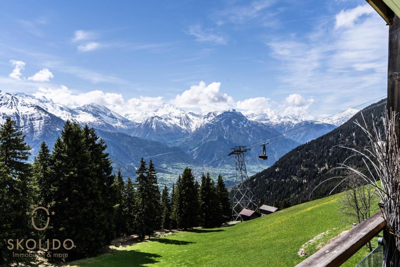 Apartmán Haus Caroline, Riederalp Mitte Exteriér fotografie