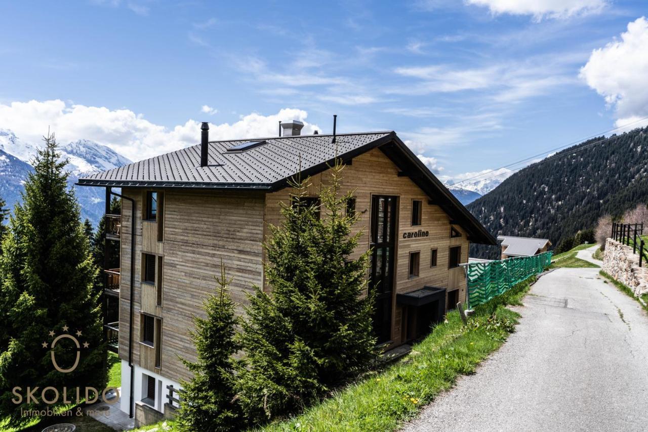 Apartmán Haus Caroline, Riederalp Mitte Exteriér fotografie