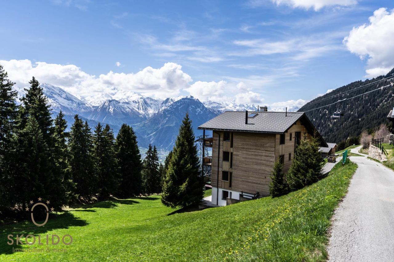 Apartmán Haus Caroline, Riederalp Mitte Exteriér fotografie