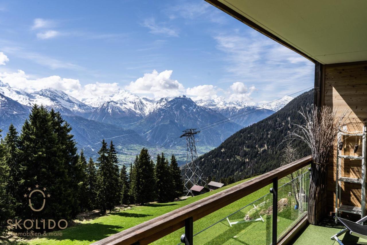 Apartmán Haus Caroline, Riederalp Mitte Exteriér fotografie