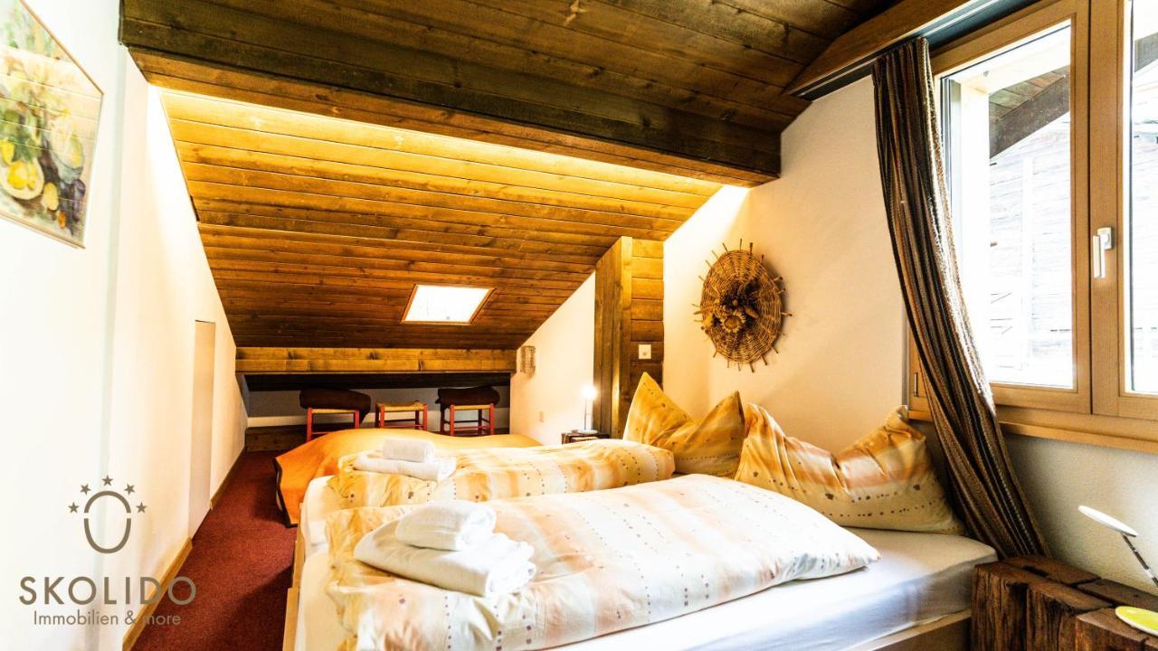 Apartmán Haus Caroline, Riederalp Mitte Exteriér fotografie