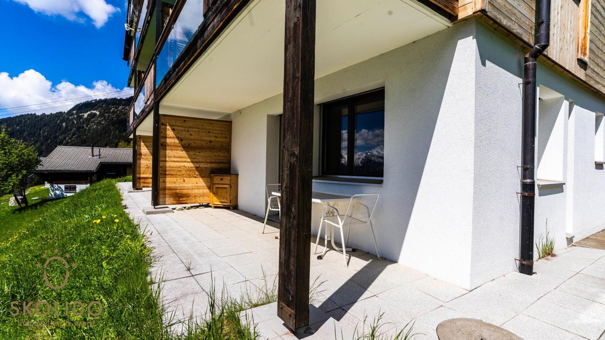 Apartmán Haus Caroline, Riederalp Mitte Exteriér fotografie
