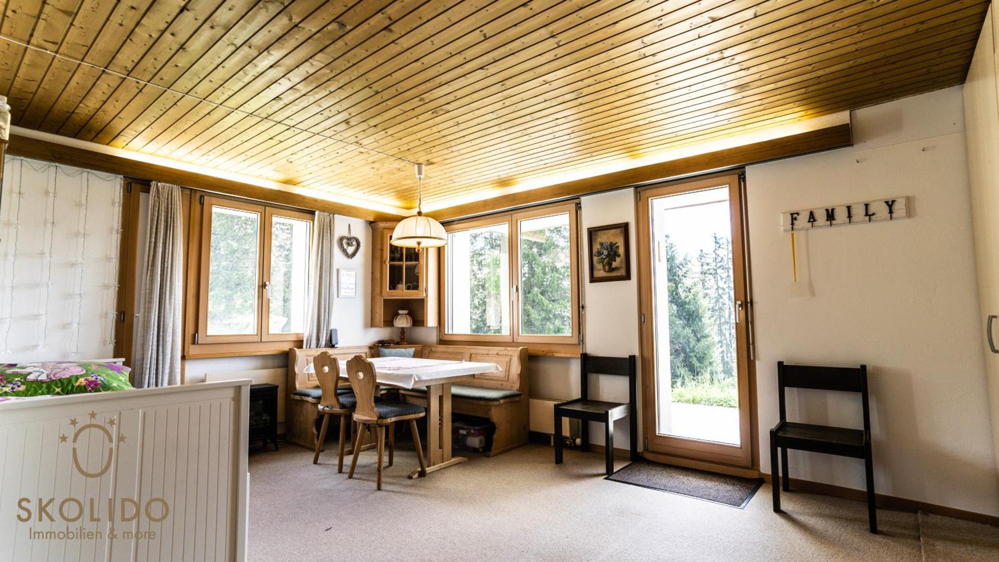 Apartmán Haus Caroline, Riederalp Mitte Exteriér fotografie
